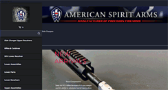 Desktop Screenshot of americanspiritarms.com