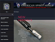 Tablet Screenshot of americanspiritarms.com